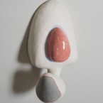 face transplant, Angela Dieffenbach, contemporary ceramics, ceramic sculpture, chicago art, Anastomosis, face transplant, medical art, experimental, Chicago, new
