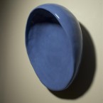 blue blood cell, Chicago ceramic artist, sculpture, ceramic, glaze, blue,experiment, dieffenbach, art, mixed media, ceramic sclupture